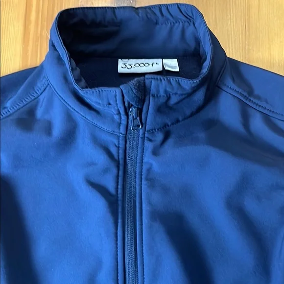 33,000 ft, Blue Zip-Up Jacket Ladies size L . 4 pockets - Picture 2 of 12